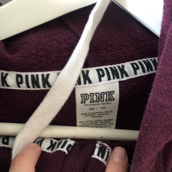 Women’s PINK maroon shirt size XS - Picture 2 of 3